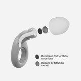 Bouchon d'oreille Rock Mood réutilisables avec embouts en silicone - TO THE MOOD